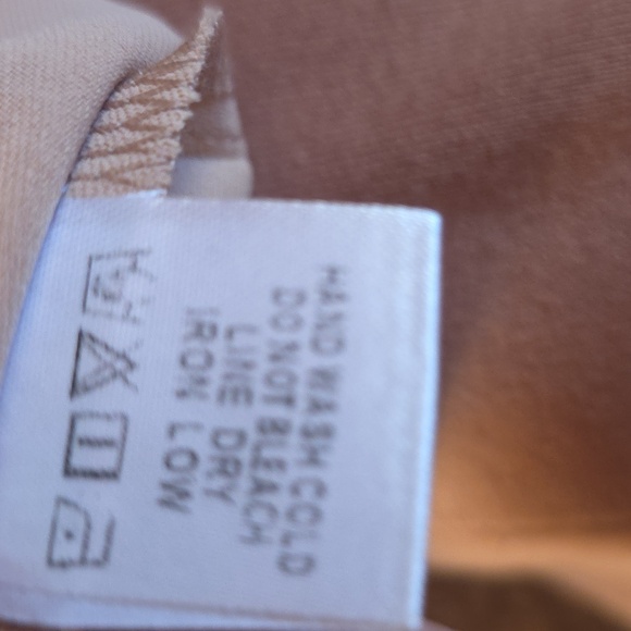 Heyson Tan Mini Babydoll  Dress NWT Size Small - Picture 6 of 8